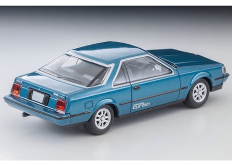 トミーテック 1/64 TLV-N69d トヨタ コロナ ハードトップ 1800GT-TR（ターコイズ）84年式