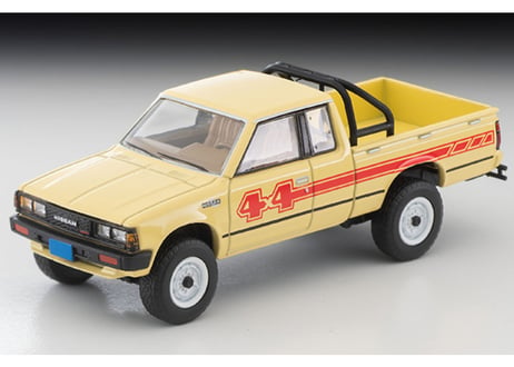 トミーテック 1/64 TLV-N321a ニッサン トラック 4X4 キングキャブ（黄）北米仕様
