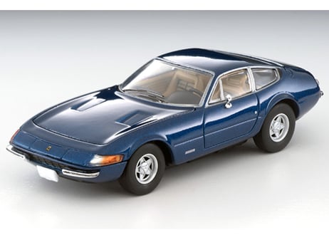 トミーテック 1/64 TLV フェラーリ 365 GTB4(紺)