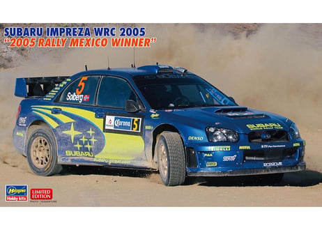 ハセガワ 20846 1/24 スバル インプレッサ WRC 2005 “2005 ラリー メキシコ ウィナー”