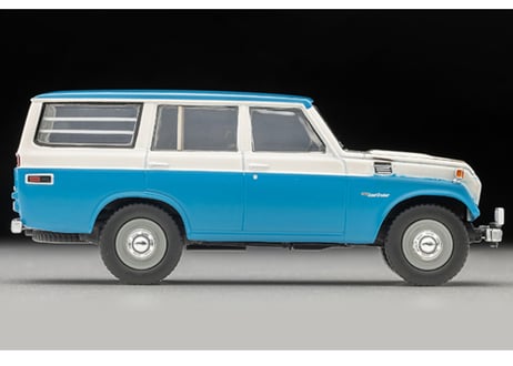 トミーテック 1/64 TLV-104d トヨタ ランドクルーザー FJ56V型（白／青）