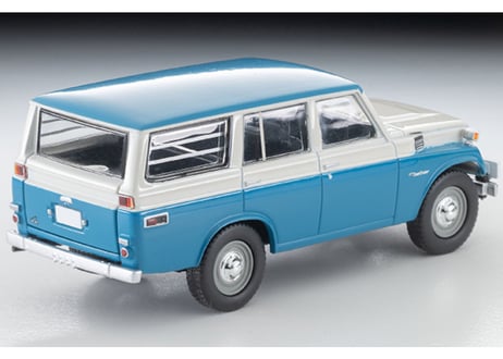 トミーテック 1/64 TLV-104d トヨタ ランドクルーザー FJ56V型（白／青）