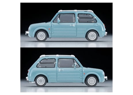 トミーテック 1/64 TLV-N379a 日産 PAO（アクアグレー）1989年式