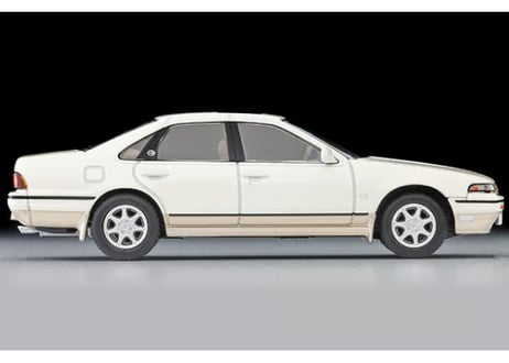 トミーテック 1/64 TLV-N319c 日産 セフィーロ タウンライドSV（白／ベージュ）91年式