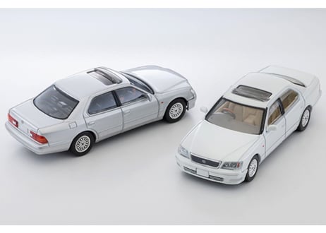 トミーテック 1/64 TLV-N356c トヨタ セルシオ C仕様 10th Anniversary Edition（白）