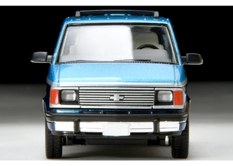 トミーテック 1/64 TLV-N325b シボレー アストロ LT AWD（水色／紺）94年式