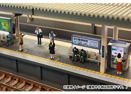 トミーテック ザ・人間139 スマホを見る人々