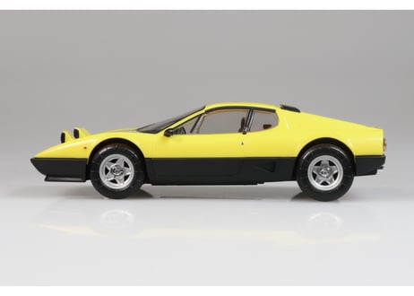 アオシマ 1/32 楽プラ スナップキット No.26-YW フェラーリ 512 BB(イエロー)