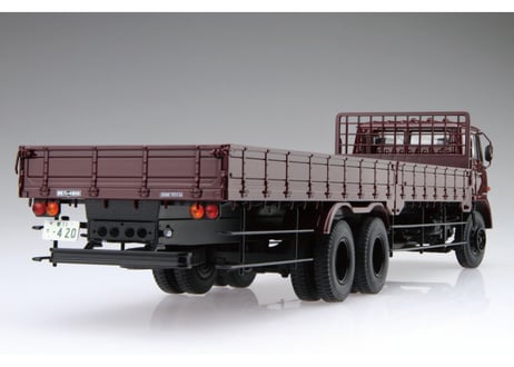 アオシマ 1/32 ザ☆トラック No.01 三菱ふそう T951 後期型 平ボデー