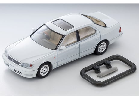トミーテック 1/64 TLV-N356c トヨタ セルシオ C仕様 10th Anniversary Edition（白）