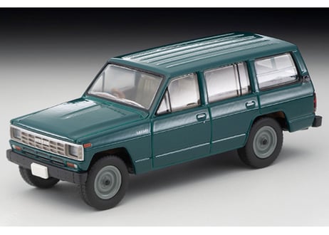 トミーテック 1/64 TLV-N109c ニッサン サファリ エクストラバンDX(緑)85年式