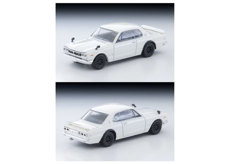 トミーテック 1/64 TLV-N380a 日産 スカイライン ハードトップ 2000GT-R RSワタナベホイール装着車（白）72年式