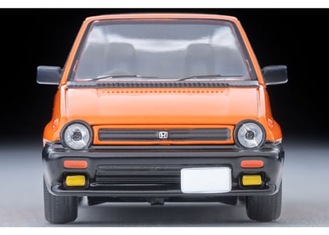 トミーテック 1/64 TLV-N262c ホンダ シティカブリオレ（オレンジ）84年式