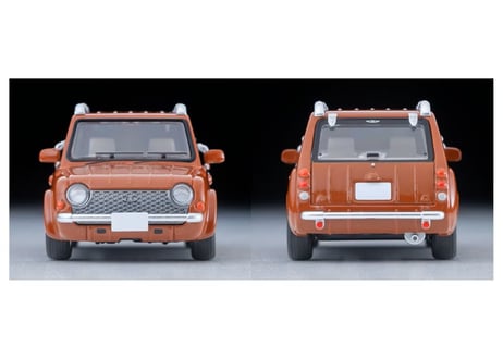 トミーテック 1/64 TLV-N379b 日産 PAO（テラコッタ）1989年式