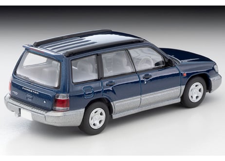 トミーテック 1/64 TLV-N328a スバル フォレスター C／20（紺／グレー）97年式