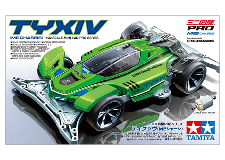 タミヤ 1/32 ミニ四駆PRO No.64 ティクシヴ（MEシャーシ）