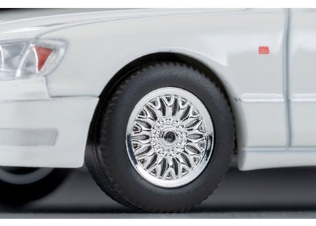 トミーテック 1/64 TLV-N356c トヨタ セルシオ C仕様 10th Anniversary Edition（白）