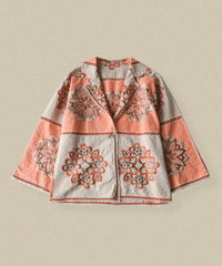 【Seek an nur】Vintage embroidered over jacket