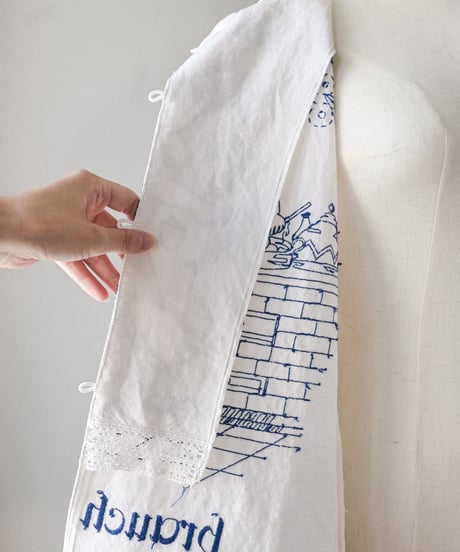 【Seek an nur】Vintage embroidered over shirt