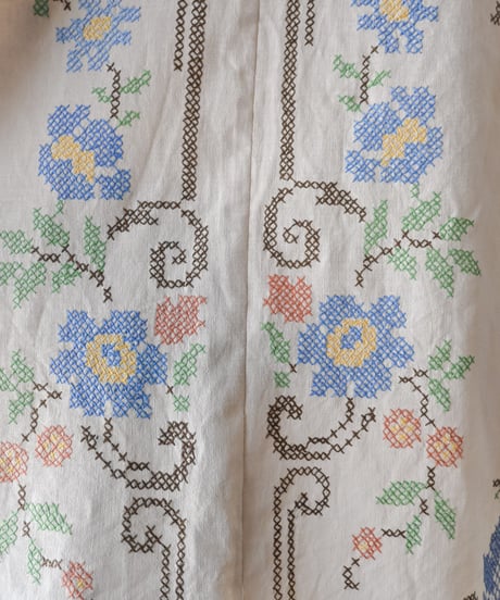 【Seek an nur】Vintage embroidered over jacket