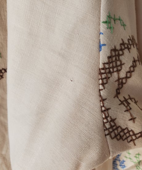 【Seek an nur】Vintage embroidered over jacket