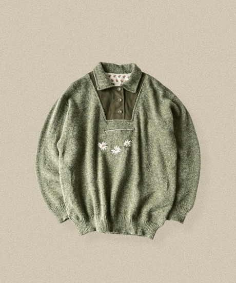 【Seek an nur】Trachten Tyrolean Sweater