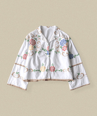 【Seek an nur】Vintage embroidered over jacket