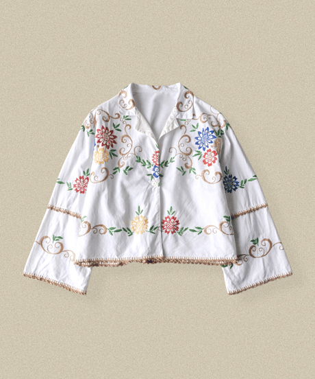 【Seek an nur】Vintage embroidered over jacket
