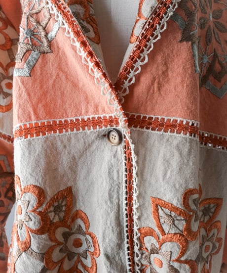 【Seek an nur】Vintage embroidered over jacket
