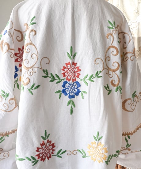 【Seek an nur】Vintage embroidered over jacket