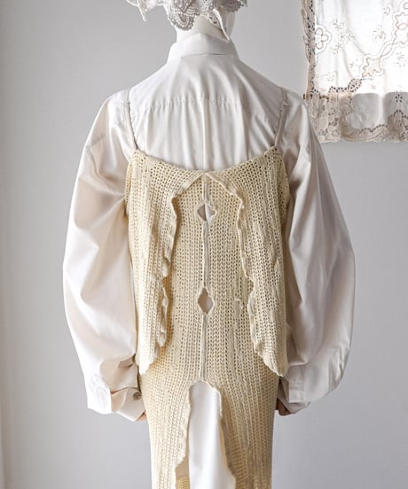 【Seek an nur】Vintage cotton crochet dress