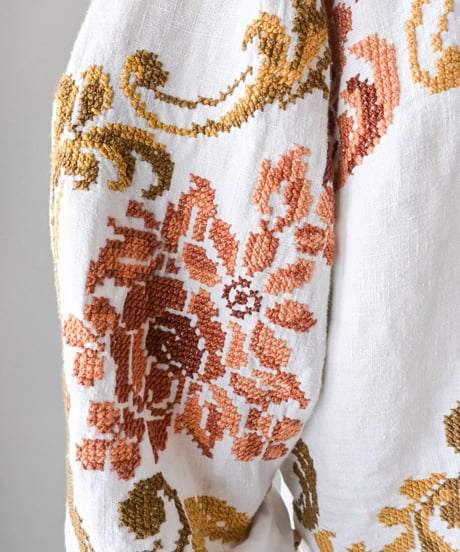 【Seek an nur】Vintage embroidered over jacket