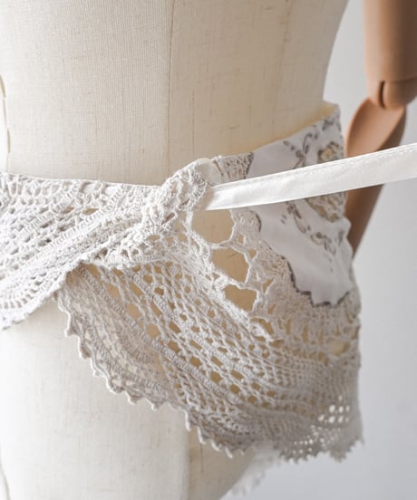 【Seek an nur】Vintage crochet shirt & accessory