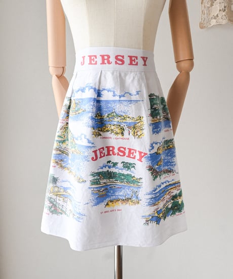 【curoam】Vintage Souvenir Waist Apron