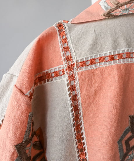 【Seek an nur】Vintage embroidered over jacket
