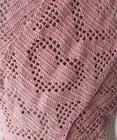 【Seek an nur】Vintage cotton crochet dress