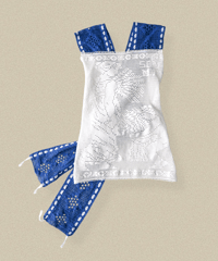 【Seek an nur】Vintage cotton crochet vest