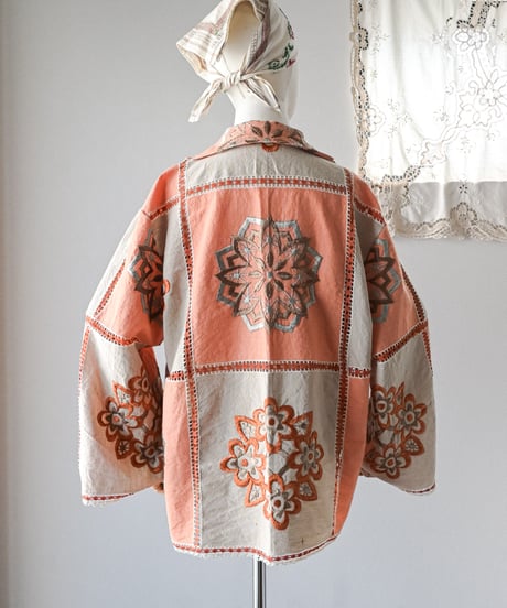 【Seek an nur】Vintage embroidered over jacket