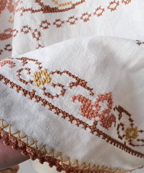 【Seek an nur】Vintage embroidered over jacket