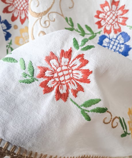 【Seek an nur】Vintage embroidered over jacket