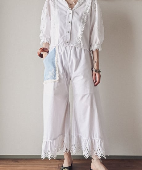 【Seek an nur】Euro petticoat reworked pants