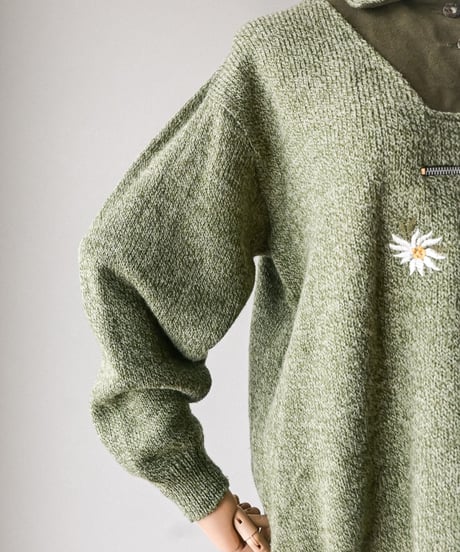【Seek an nur】Trachten Tyrolean Sweater