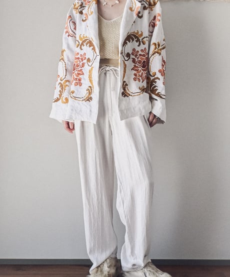 【Seek an nur】Vintage embroidered over jacket
