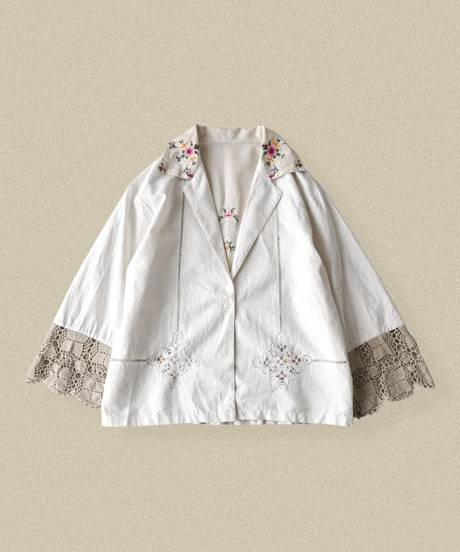 【Seek an nur】Vintage embroidered over jacket