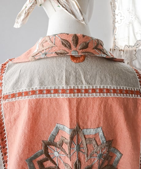 【Seek an nur】Vintage embroidered over jacket