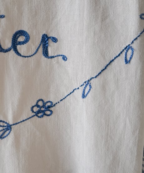 【Seek an nur】Vintage embroidered over shirt