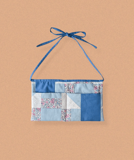 【curoam】Vintage Patchwork Quilted Apron