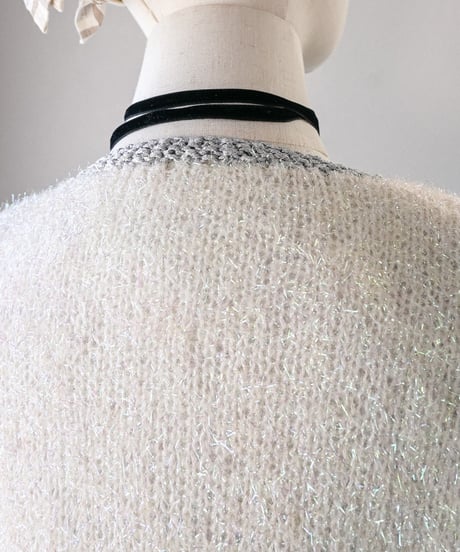 【Seek an nur】Euro Shaggy Knit Cardigan