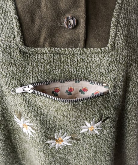 【Seek an nur】Trachten Tyrolean Sweater