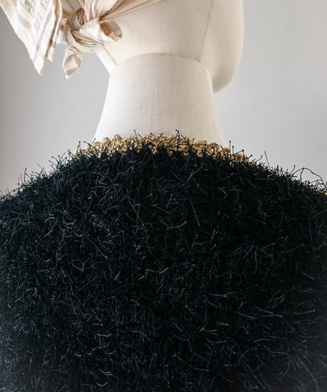 【Seek an nur】Euro Shaggy Knit Cardigan
